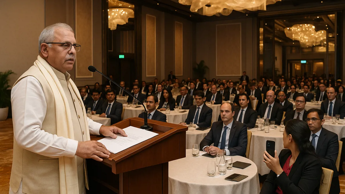 Haryana Chief Minister Nayab Singh Saini attends SING Forum in Singapore