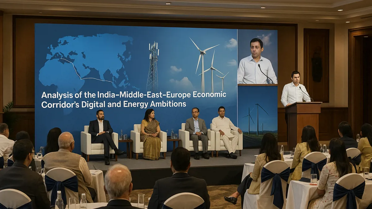Analysis of the India–Middle East–Europe Economic Corridor's Digital and Energy Ambitions
