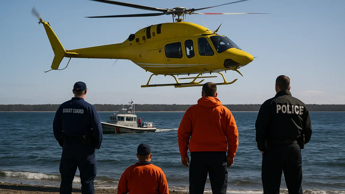 Rescuers suspend search for six aboard medical aircraft that crashed off US coast