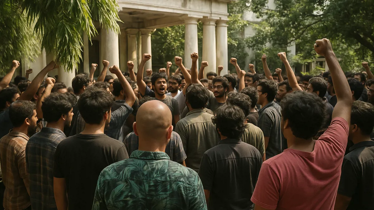 Protests erupt at Satyajit Ray Film Institute in Kolkata