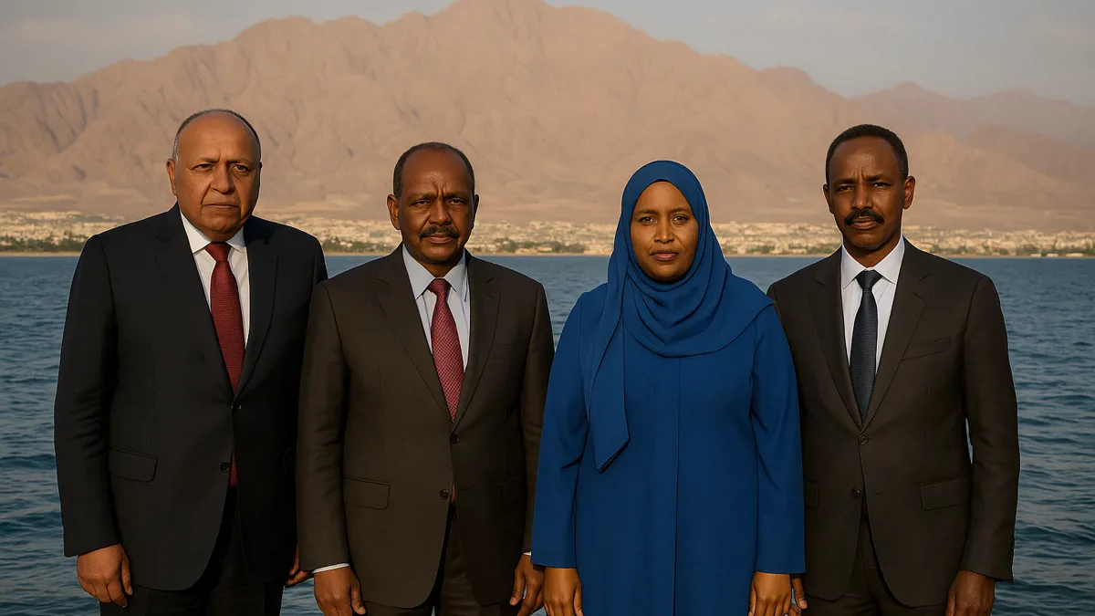 Egypt, Sudan, Eritrea, Somalia unite on Red Sea governance and water rights