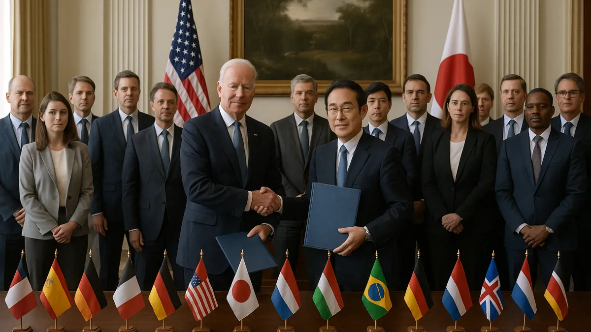 U.S. and 16 nations adopt Kyoto declaration on scientific advancement