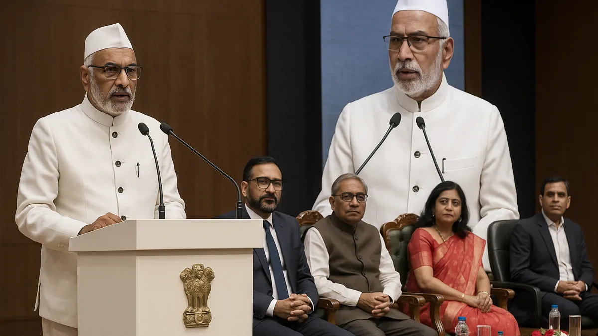 Vice-President Radhakrishnan emphasizes good governance at ICSI foundation day
