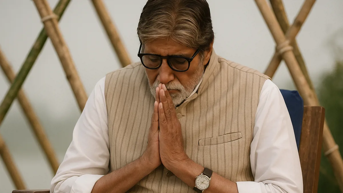 Amitabh Bachchan apologizes to villagers during KBC for library delays