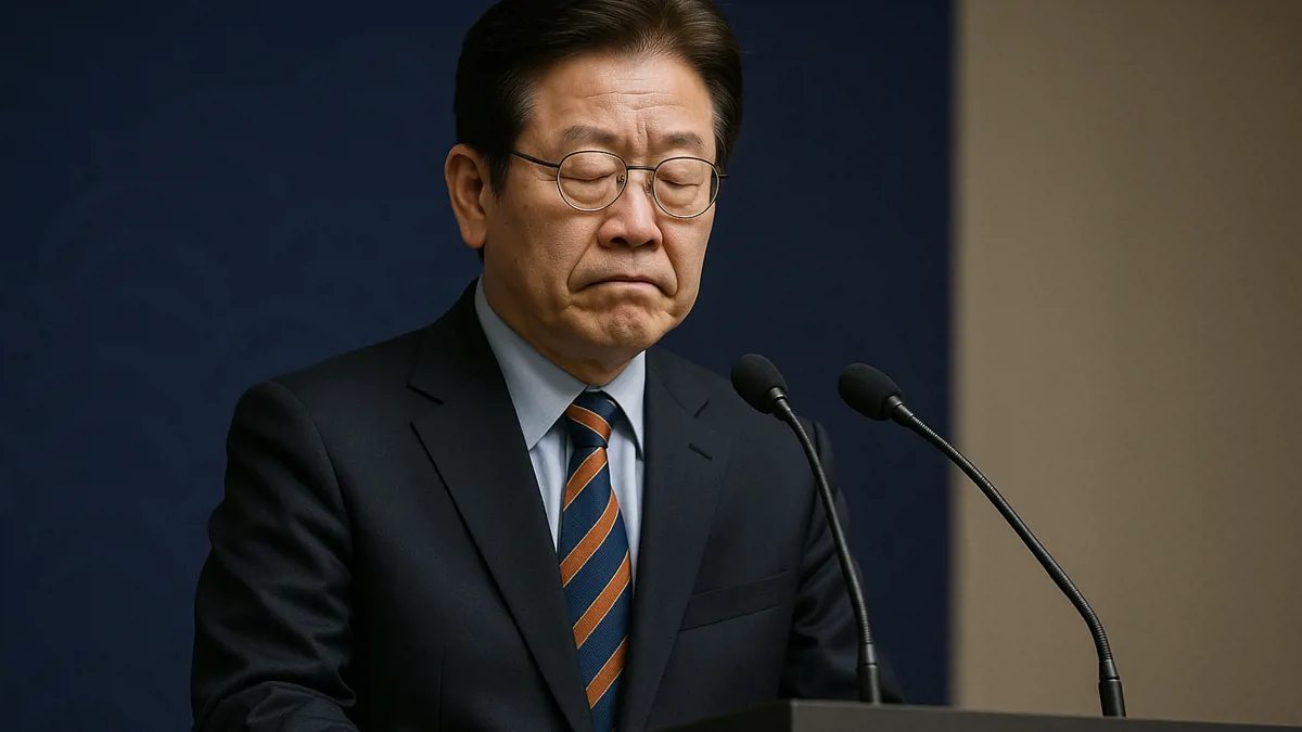Lee Jae Myung's Approval Rating Declines After Two Weeks of Gains
