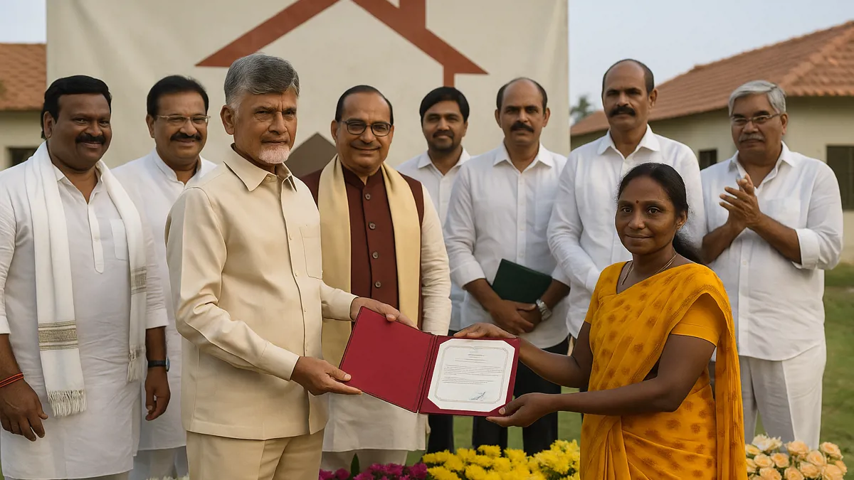 Government launches housing project in Andhra Pradesh