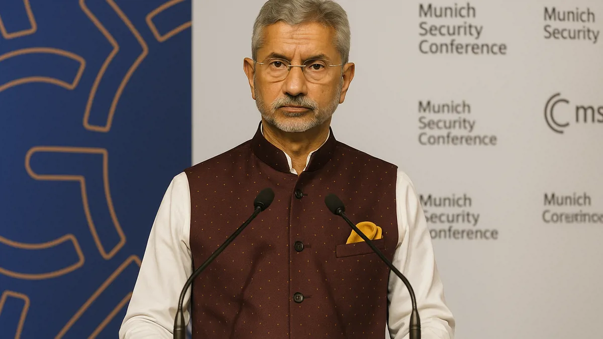 Jaishankar emphasizes cooperation among emerging powers at Munich Security Conference