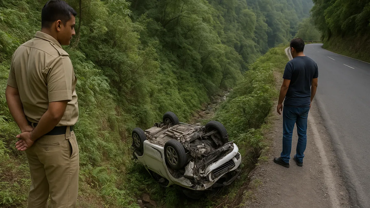 One killed after car plunges into 200-ft gorge in Bengal's Kurseong