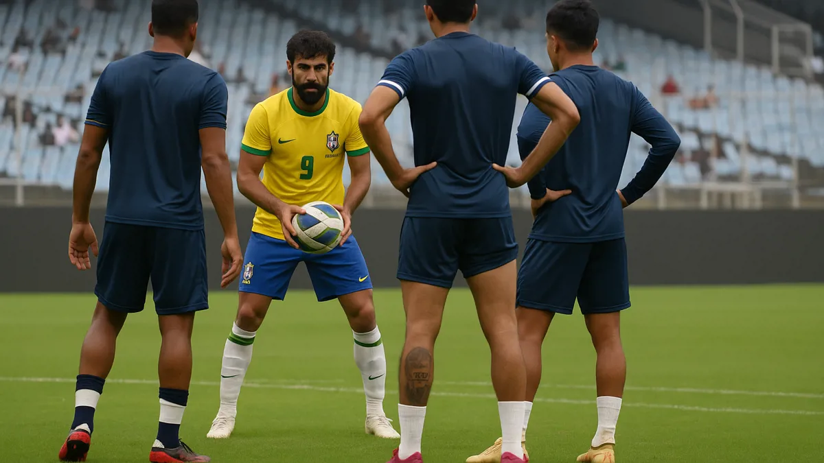 India suffers heavy defeat to Brazil in Kolkata friendly