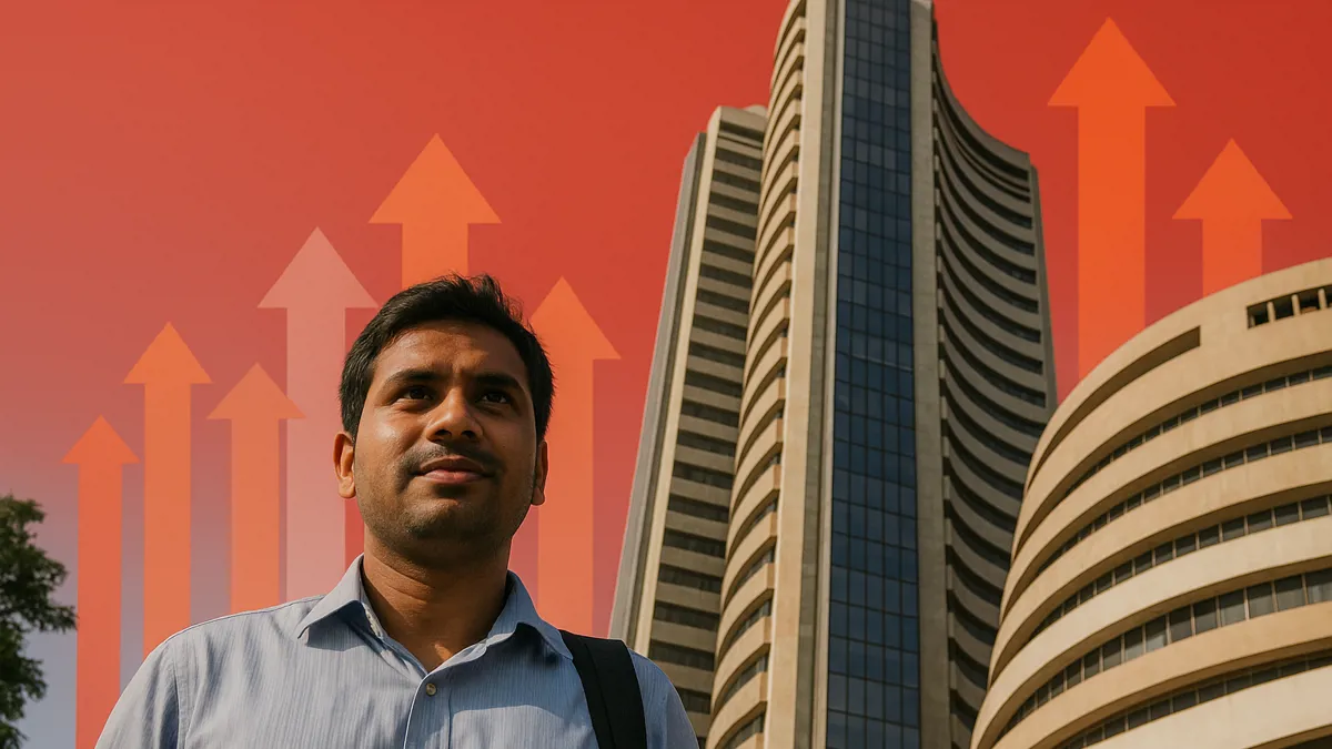 Indian markets open higher amid positive global cues; PSU bank stocks lead