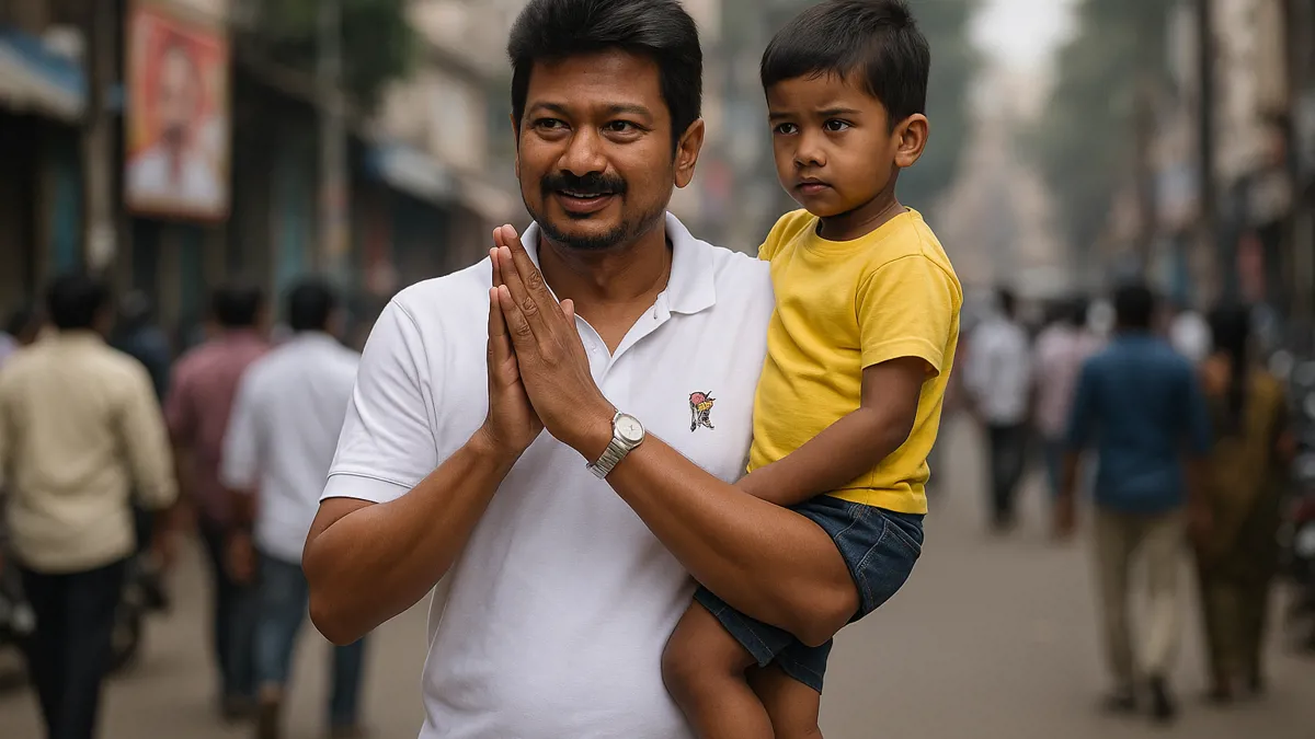FIR Filed Against Udhayanidhi Stalin for Allegedly Using Child in Election Campaign