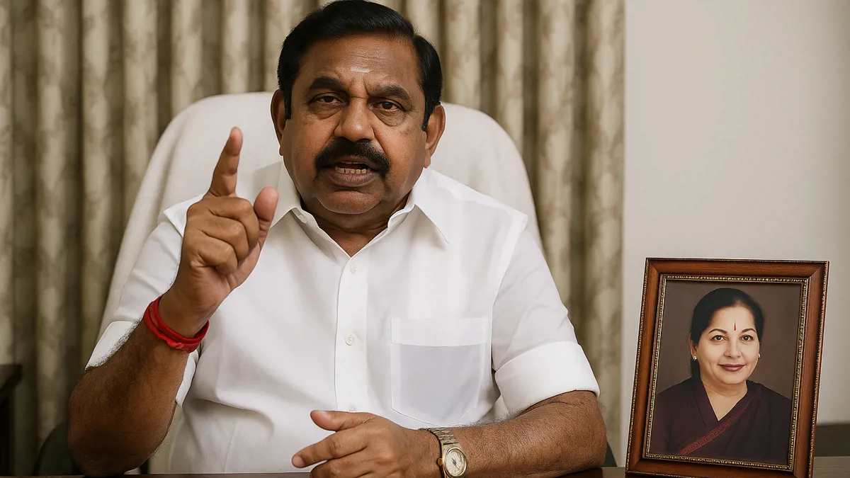 Palaniswami targets TVK in final push for bypolls in Tamil Nadu
