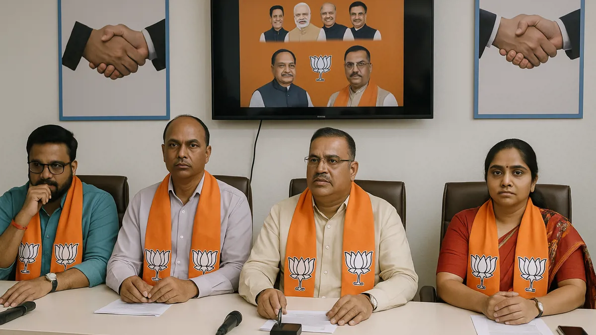 BJP Confident of Victory in Upcoming Gandhinagar Civic Elections