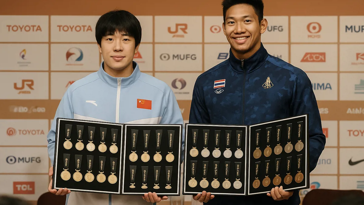Yu Zidi and Puripol Boonson named MVPs of the 20th Asian Games