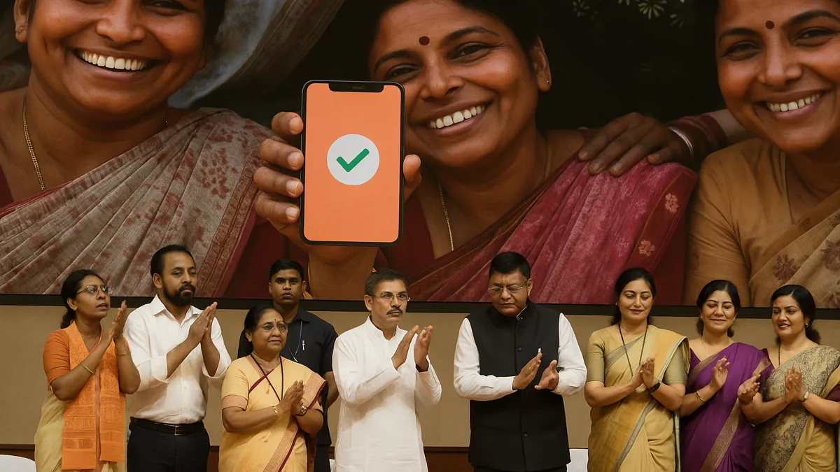 BJP claims public enthusiasm for Annapurna Yojana amid reported implementation issues