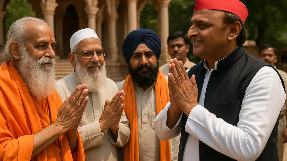 Religious Leaders Encourage Akhilesh Yadav to Visit Ram Temple During Ayodhya Trip