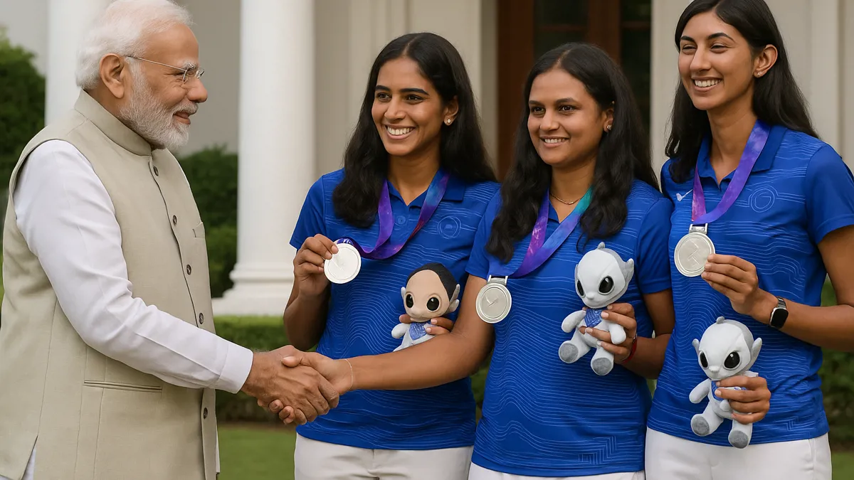 Asian Games: PM Modi congratulates Antim Panghal, women’s golf team for silver medals