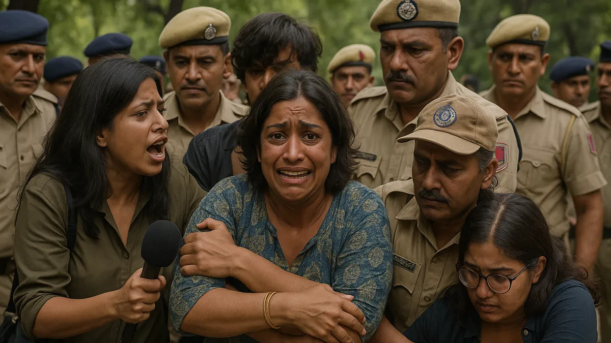 Women Journalists Allege Harassment by Delhi Police During Protest